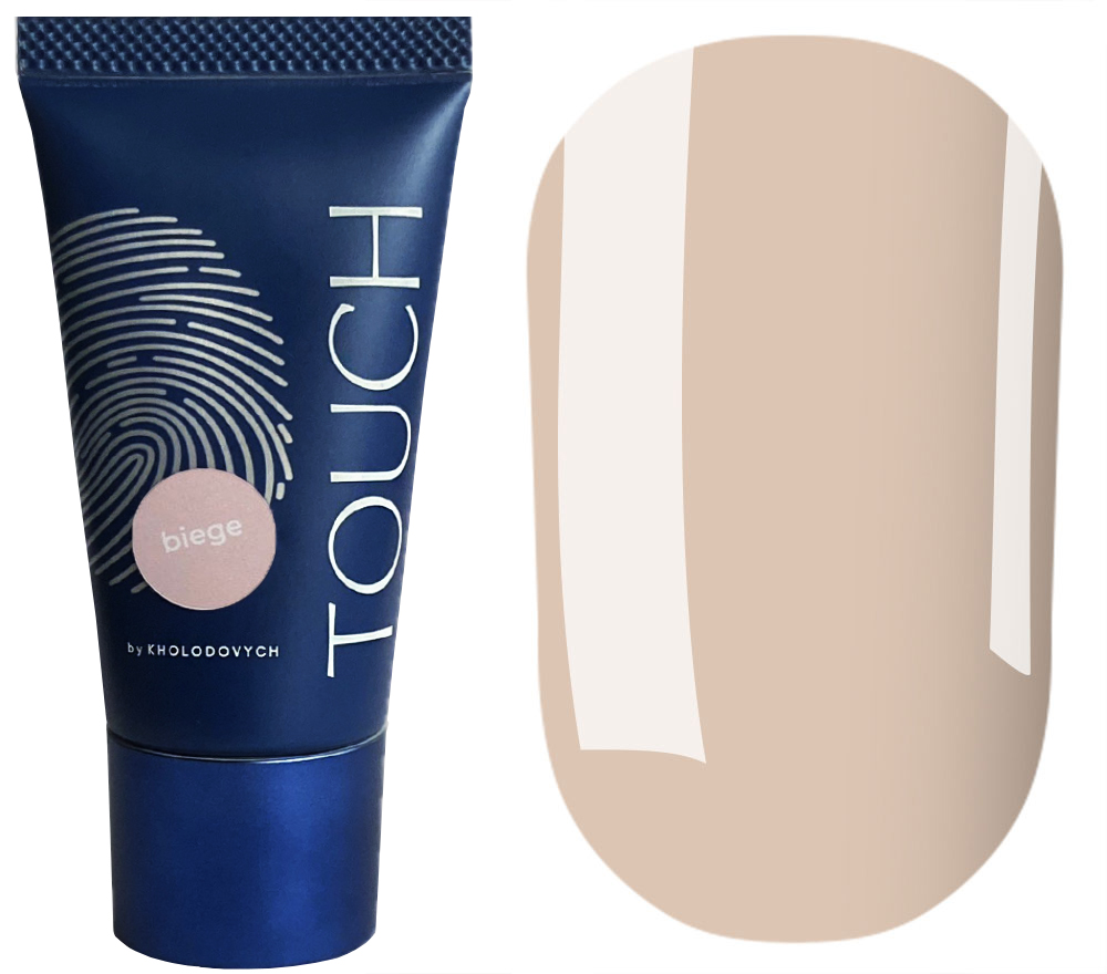 Touch Полигель для ногтей Polygel Beige, 30 мл