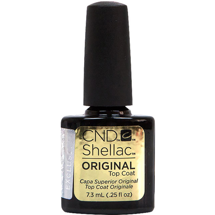 CND Закрепитель для гель-лака Shellac Top Coat, 7,3 мл