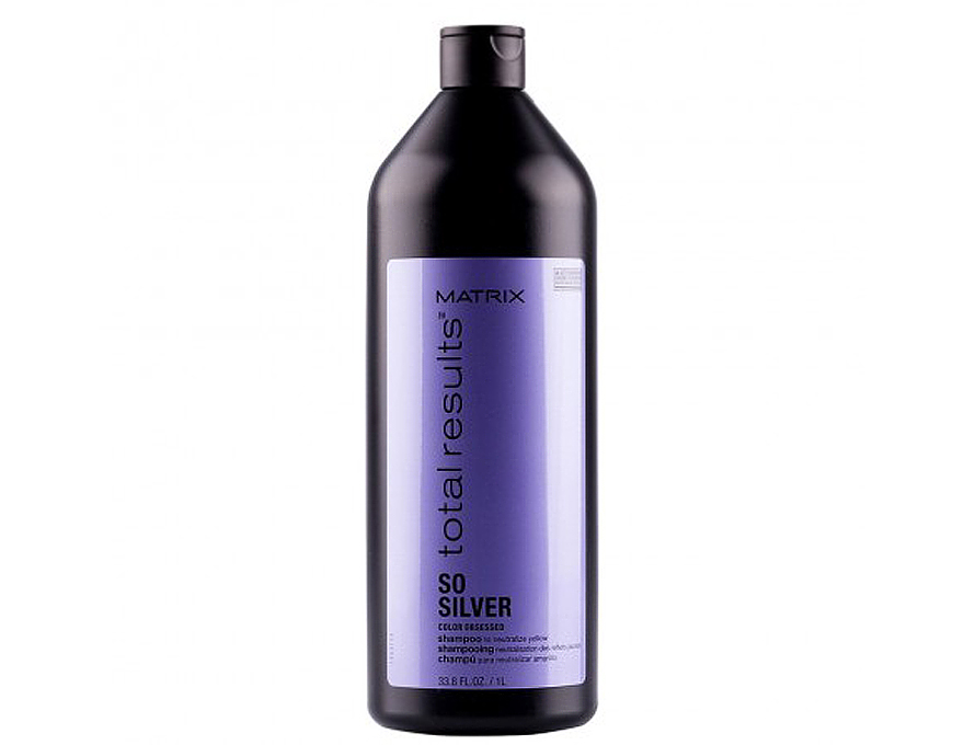 Matrix Total Results Color Obsessed So Silver - Шампунь для светлых и седых волос, 1000 мл