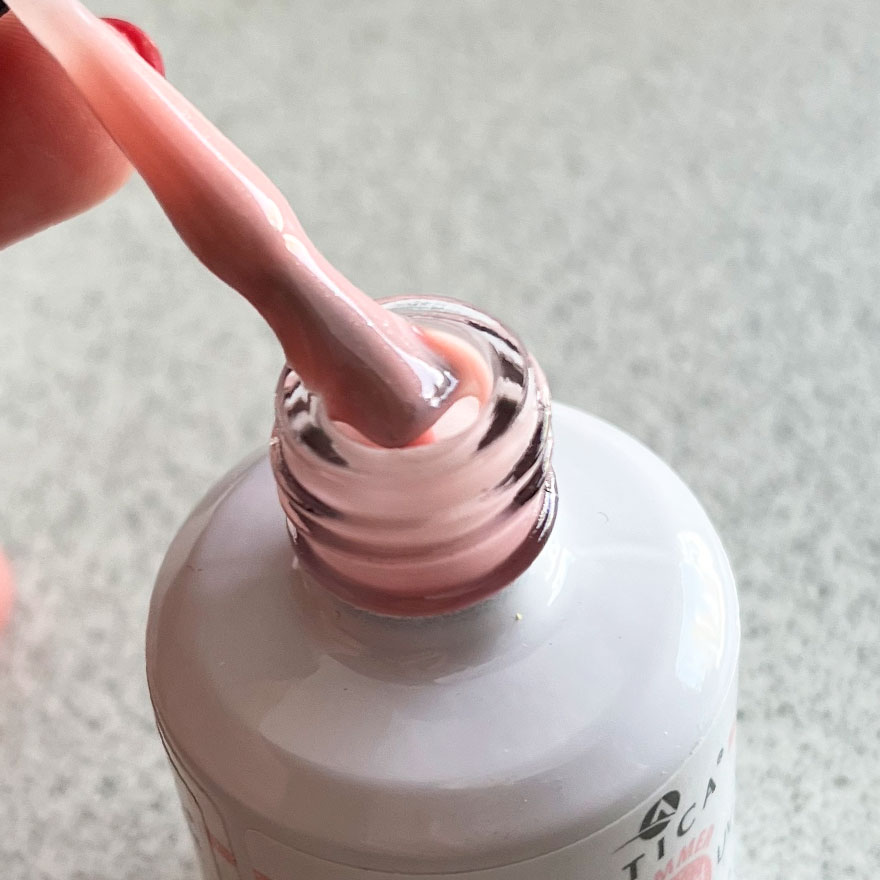 Atica База для нігтів Base Gel French Rose Shimmer, 15 мл