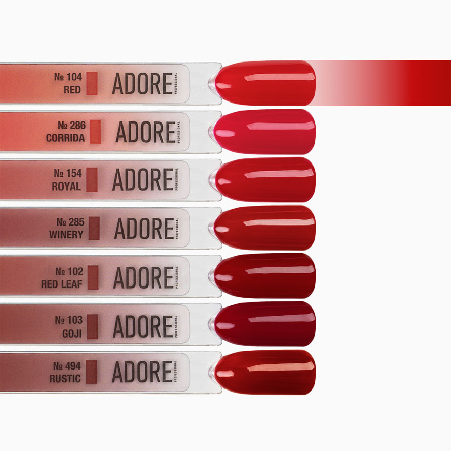 Gel varnish ADORE Professional No. 115 (bright light lime, neon), 7.5 ml