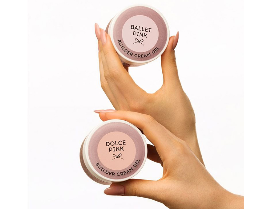 Couture Color Builder Cream Gel - Ballet Pink (pale pink), 15 ml