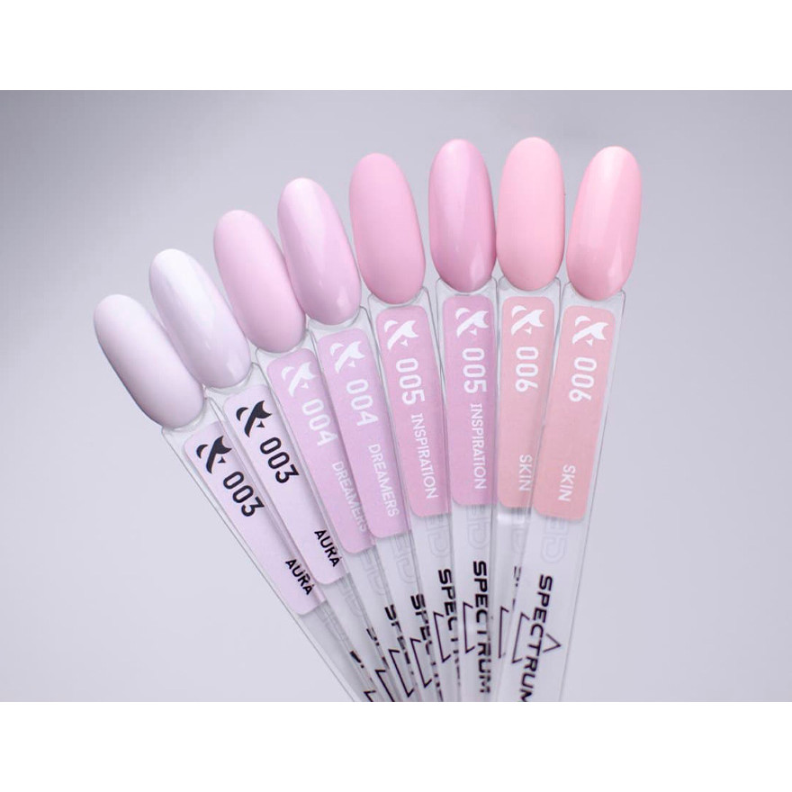 FOX SHOT Spectrum gel varnish No. 006 (white-coral, enamel), 5 ml