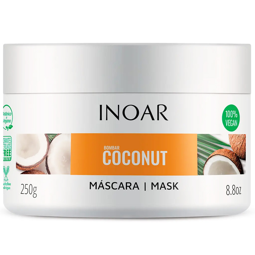Inoar Bombar Coconut Hair Growth Mask "Coconut", 250 ml