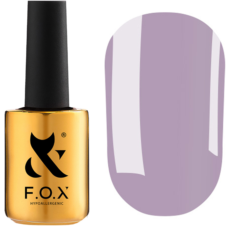 Gel Polish FOX Spectrum No. 010 (dull lavender, enamel), 14 ml Gel Polish FOX Spectrum No. 010 (dull lavender, enamel), 14 ml