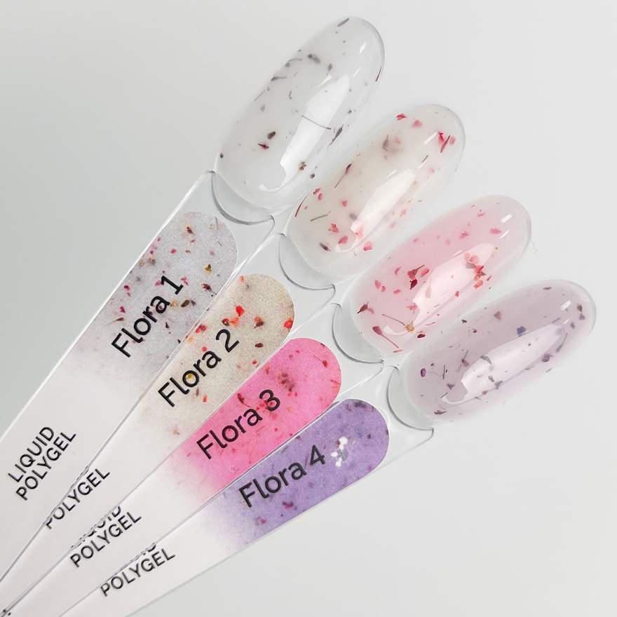 Touch Рідкий полігель Liquid polygel Flora 03 (без пензлика), 15 мл