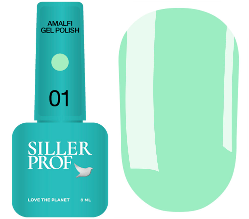 Siller gel varnish No. 037 (warm red, enamel), 8 ml