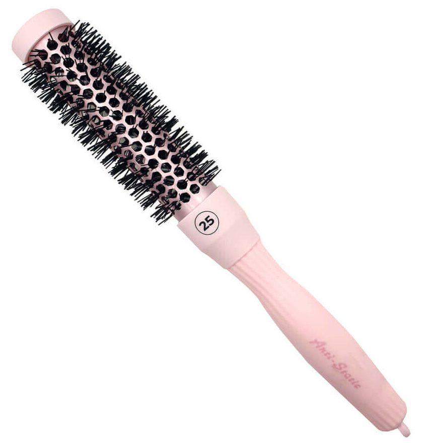 Olivia Garden - PRO THERMAL Anti-static, брашинг продувной 25 мм, Pastel Pink Olivia Garden - PRO THERMAL Anti-static, брашинг продувной 25 мм, Pastel Pink
