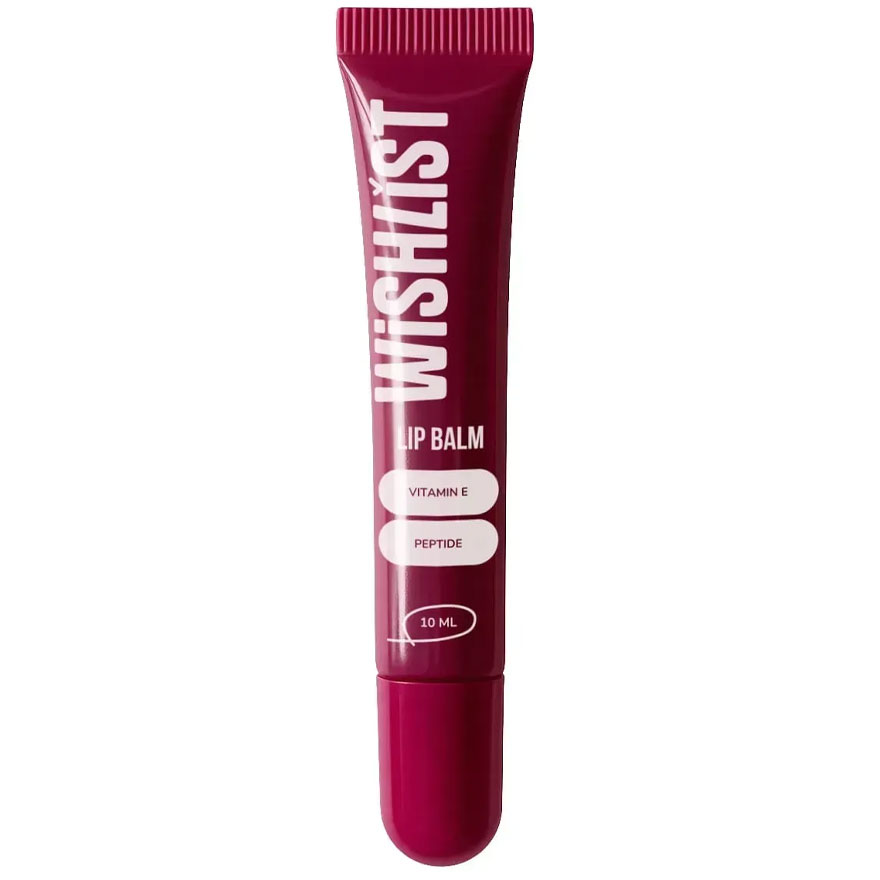 WISHLIST Бальзам-блиск для губ Lip Gloss Balm - Ruby Nectar + Іграшка-брелок, 10 мл