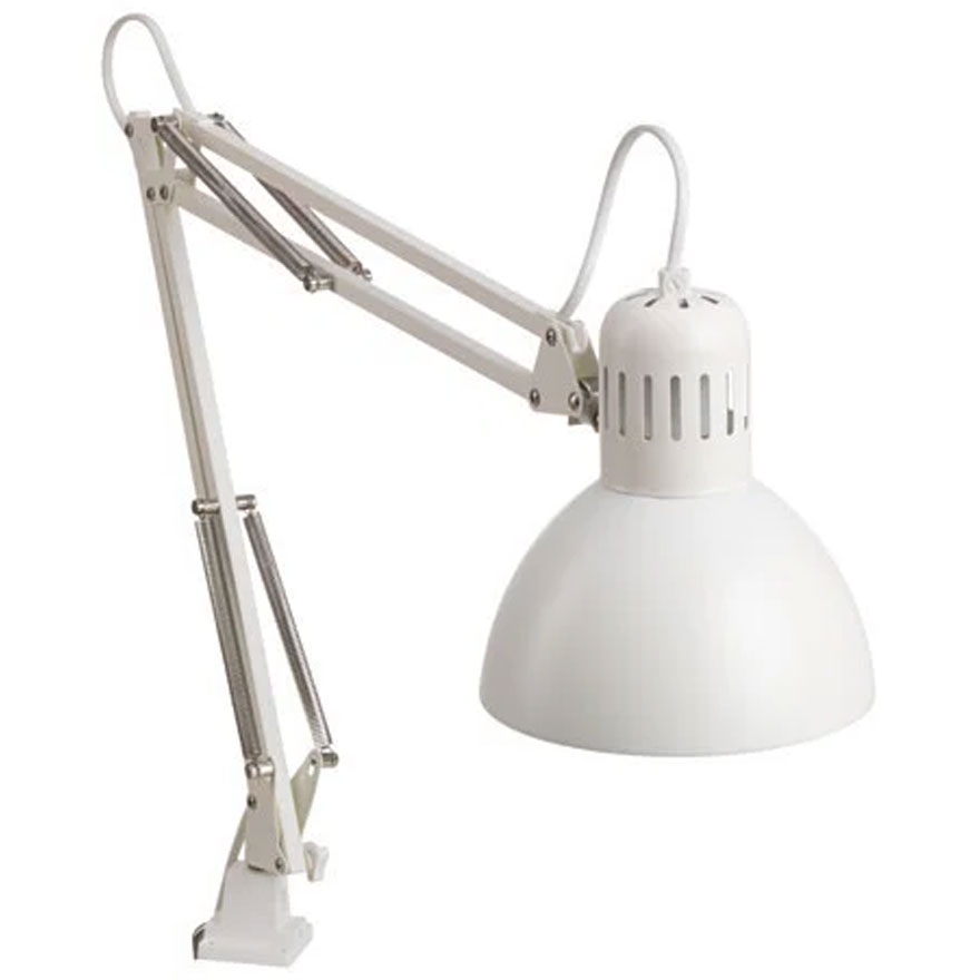Lamp IKEA TERTIAL 703.554.55, white (for table lighting and perfect glare on the nails)