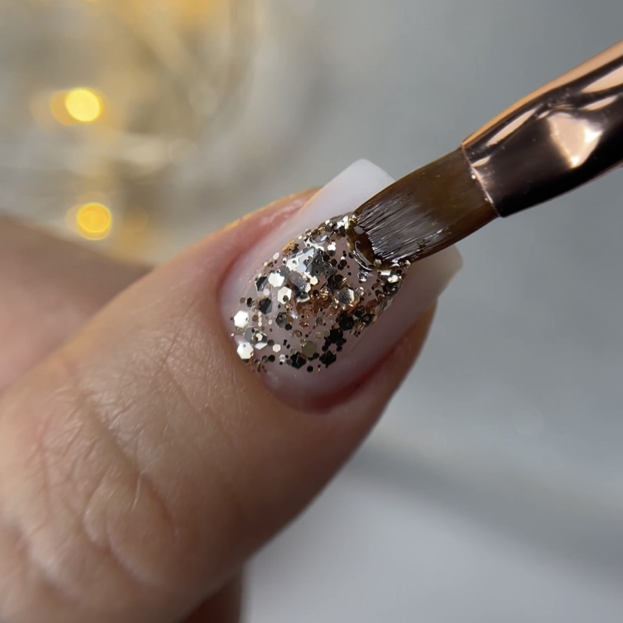 Nails Of The Night Nail gel Brokat gel 02, 5 g
