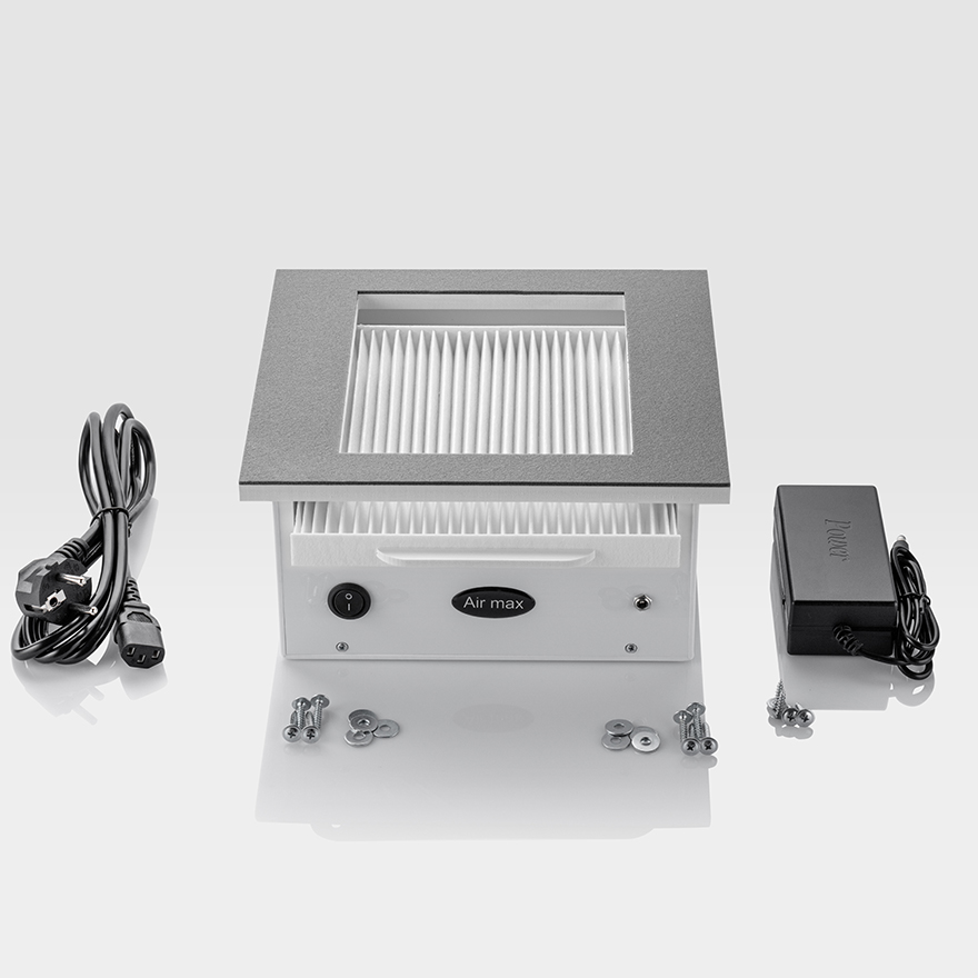 AIR MAX Manicure hood VF 12 Plus with white steel panel (24 month warranty) AIR MAX Manicure hood VF 12 Plus with white steel panel (24 month warranty)