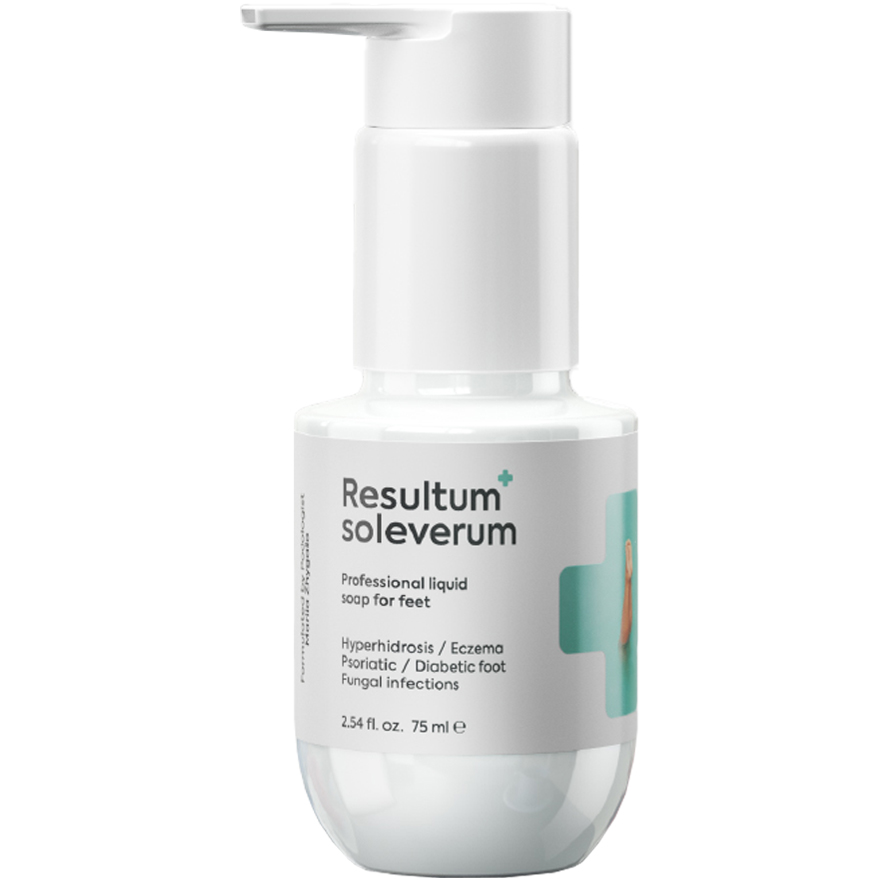 Resultum мыло для стоп Soleverum, 75 мл