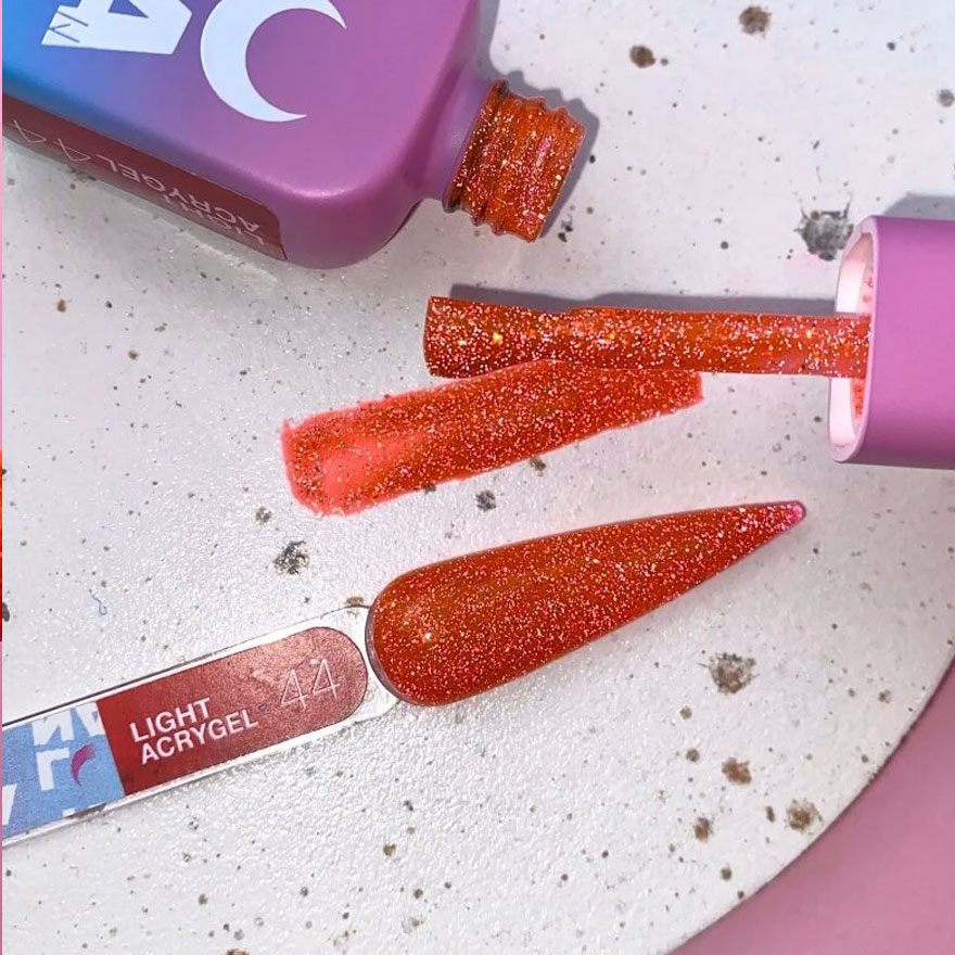 LUNA Гель жидкий светоотражающий Light Acrygel №44, 13 мл LUNA Гель жидкий светоотражающий Light Acrygel №44, 13 мл