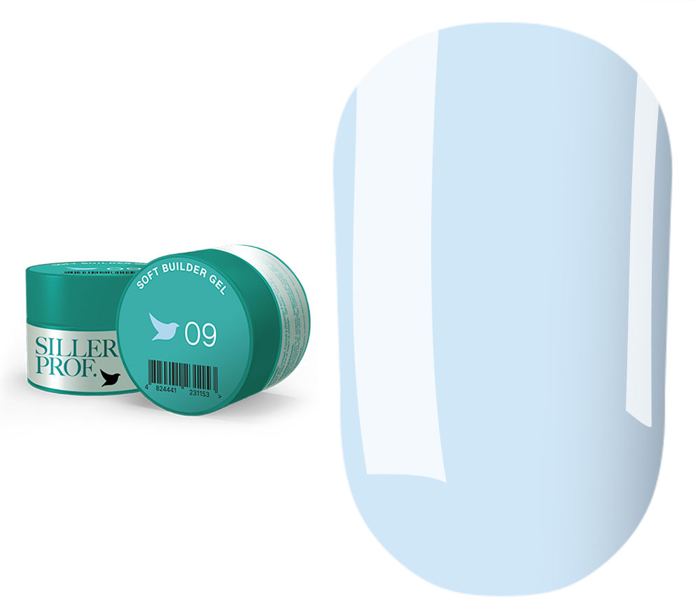 Siller гель для ногтей Soft Builder Gel №0009, 15 мл