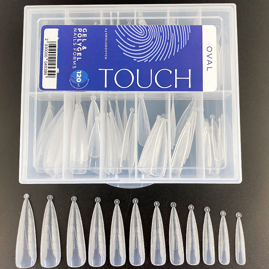 Touch tips of the upper form Oval, 120 pcs