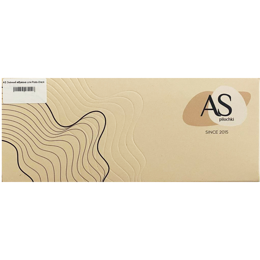AS Replacement abrasive for Podo-Disck 25mm, 180 grit, (50 pcs)