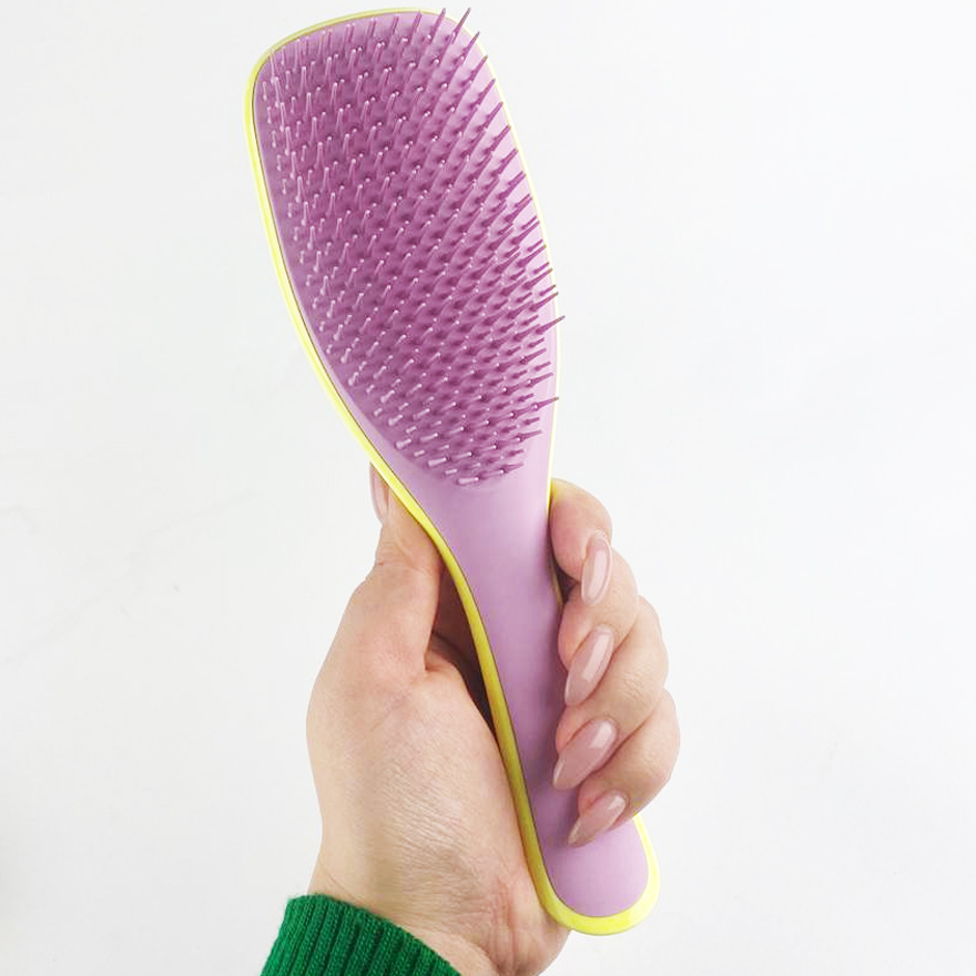 Tangle Teezer Hairbrush The Ultimate Detangler Hyper Yellow & Rosebud