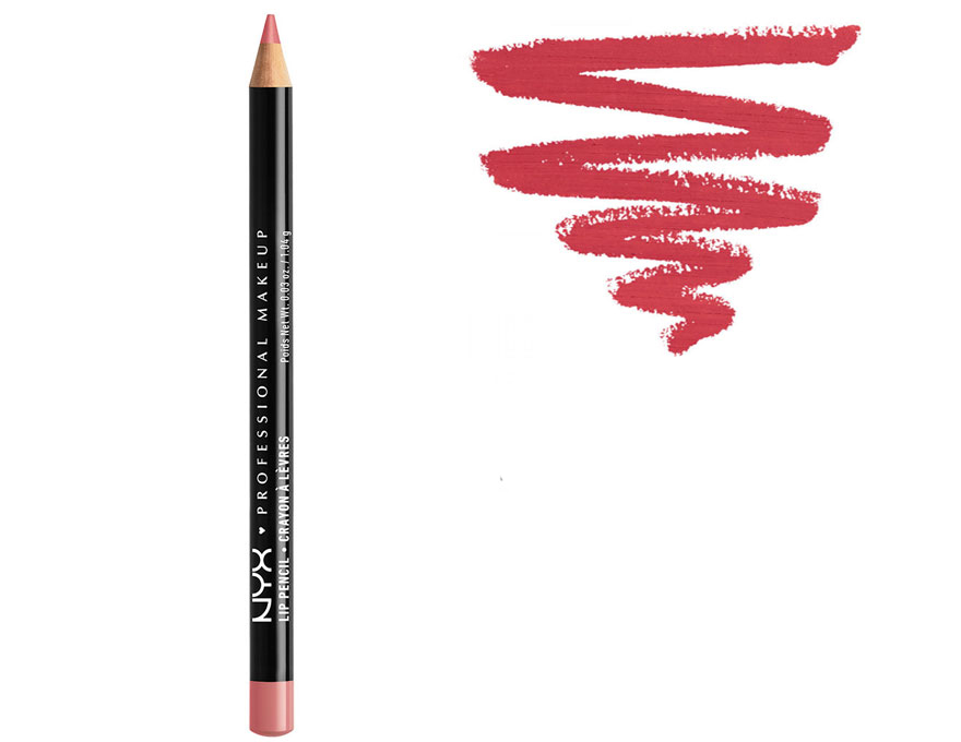 NYX Slim Lip Pencil 813 Plush Red, 1 g
