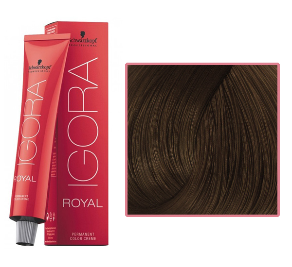 Professional hair color IGORA Royal 5-6 light brown chocolate, 60 ml