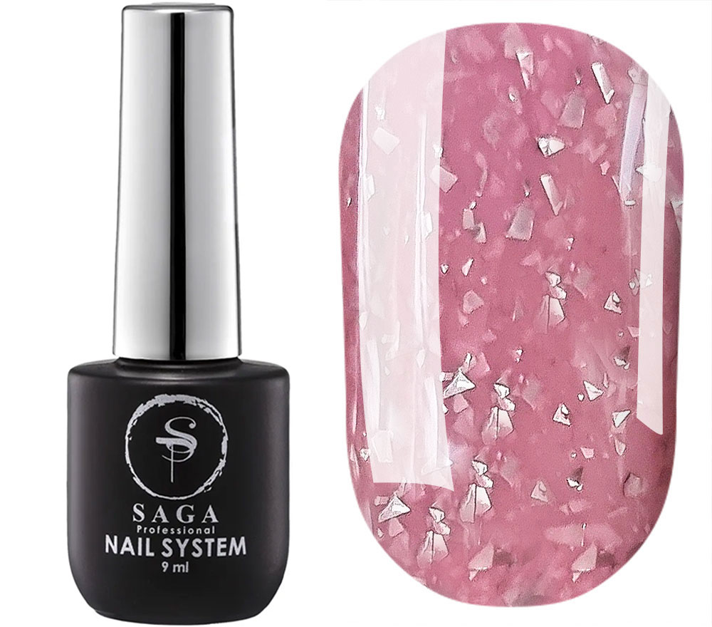SAGA professional LEAF BASE 3 (pink with sweat), 8 ml