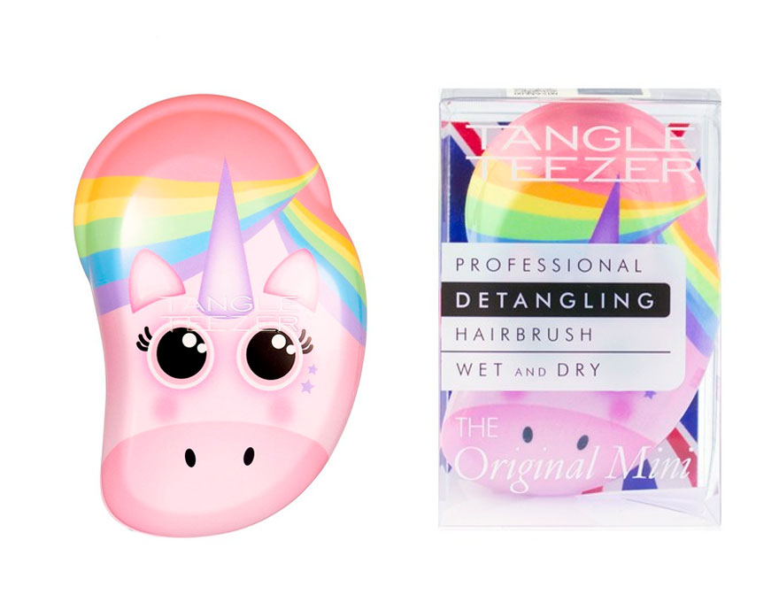 Tangle Teezer Hairbrush The Original Mini Rainbow The Unicorn