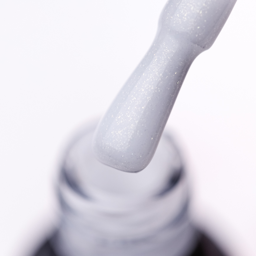 Siller Nail Base Cover Opal Milk (milky with micro glitter), 8 ml