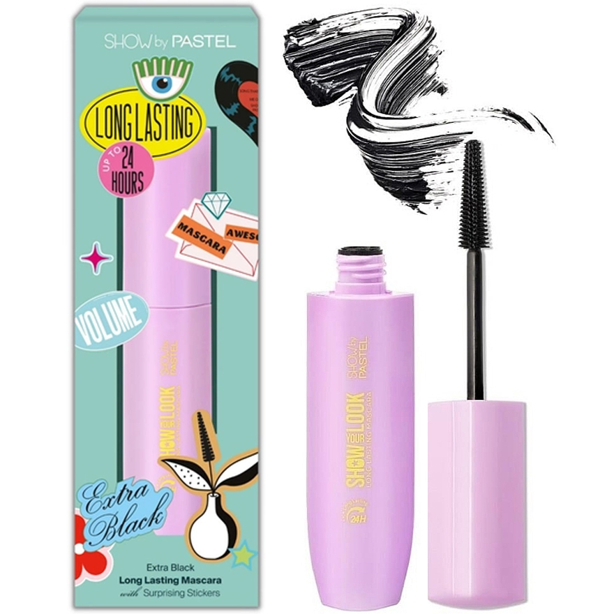 PASTEL SHOW YOUR LOOK Тушь для ресниц, 9 мл