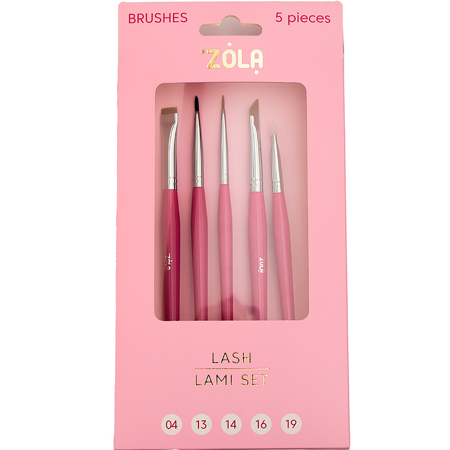 ZOLA Набор кистей Lami Set, 5 шт ZOLA Набор кистей Lami Set, 5 шт
