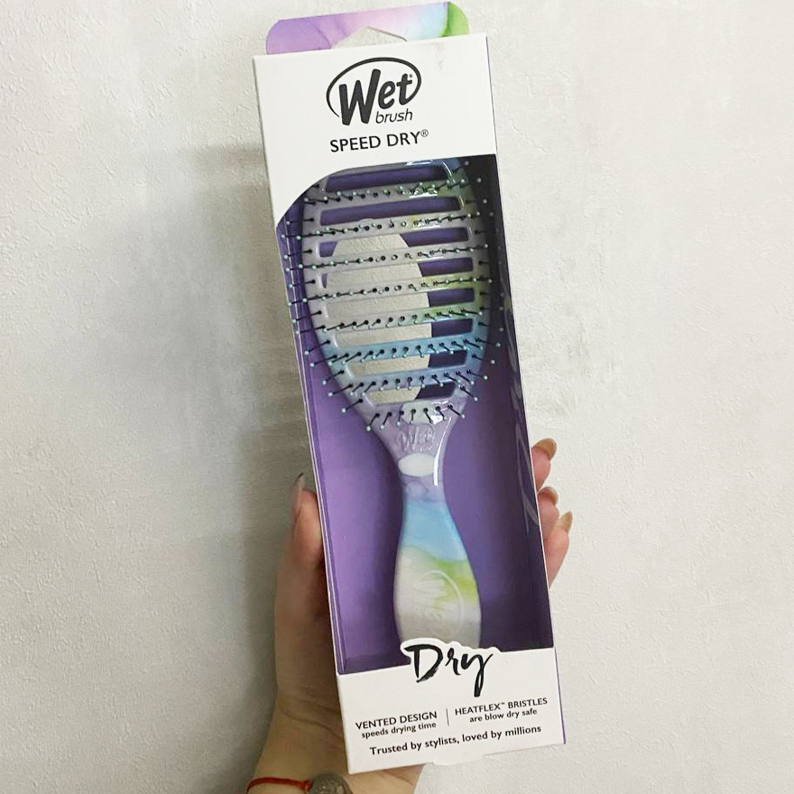 WET BRUSH Hair brush SPEED DRY - Color Wash - Splatter