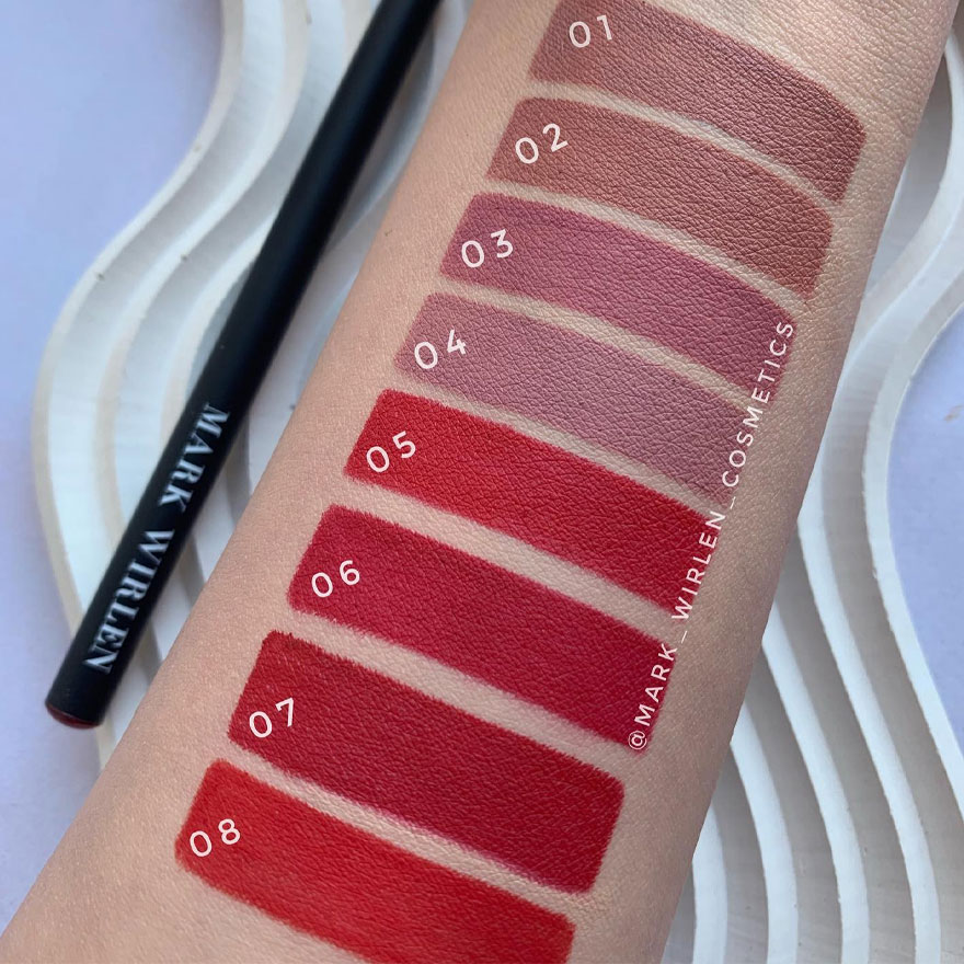 Mark Wirlen Nude Waterproof Lip Pencil #02 1.2g