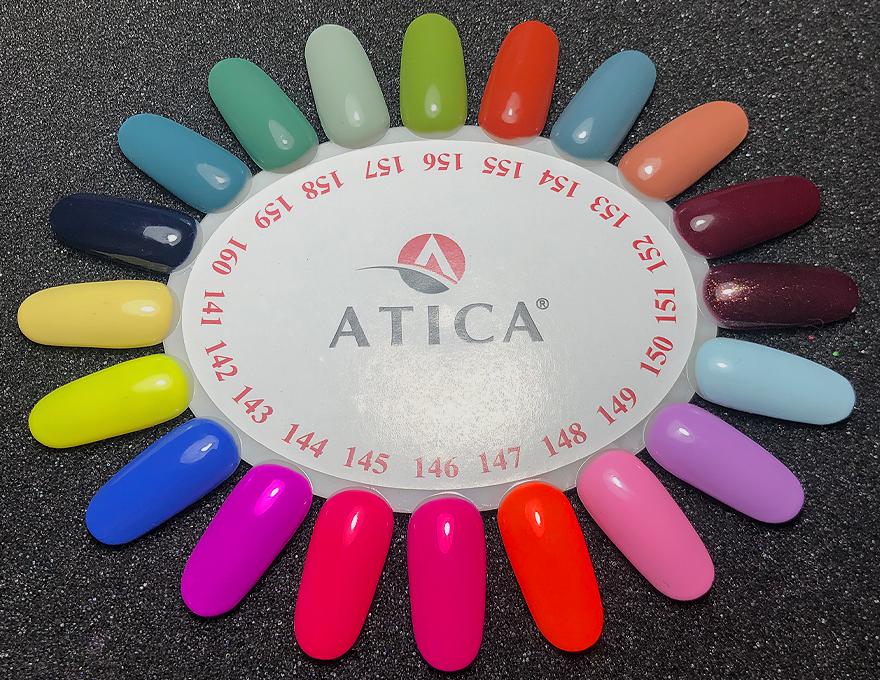 Atica Chasing You GPM141 gel-varnish (pastel yellow, enamel), 7.5 ml