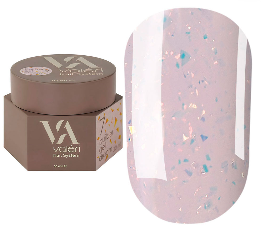 Valeri Гель для нігтів Builder Gel Dream №07, 30 мл Valeri Гель для нігтів Builder Gel Dream №07, 30 мл