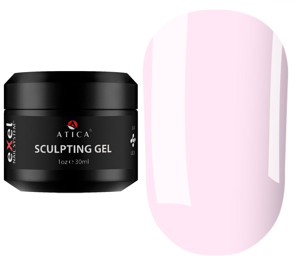 Atica Моделюючий гель Sculpting Gel Moon Shadow 10, 30 мл Atica Моделюючий гель Sculpting Gel Moon Shadow 10, 30 мл