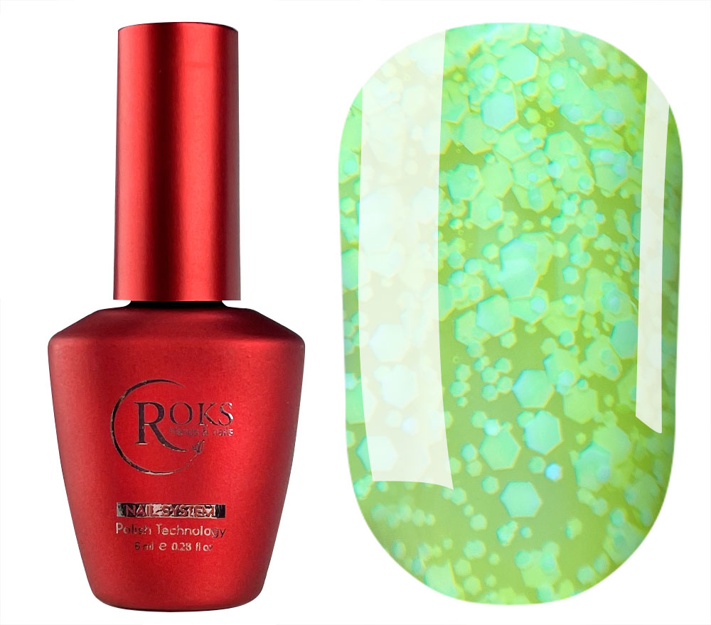 Roks Nail base Rubber Base French, Geometric Base No. 104, 8 ml