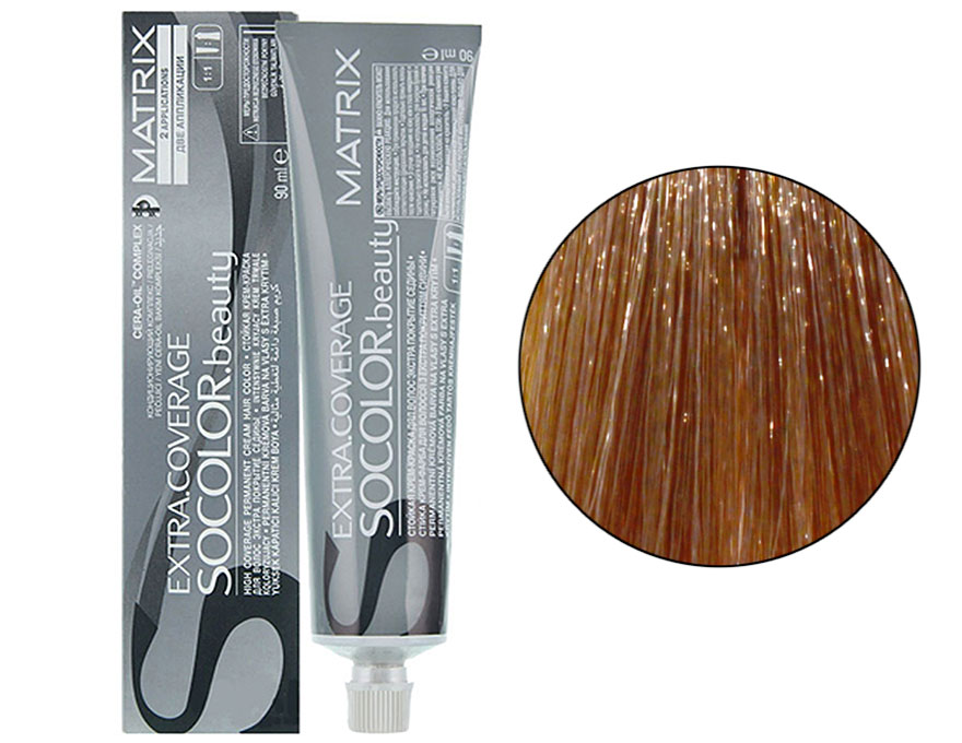 Крем-краска для волос Matrix So Color Extra Coverage 509N (509.0) светлый блондин, для седых волос, 90 мл