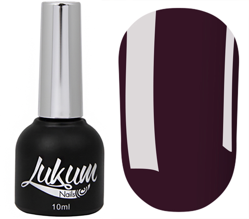 Гель-лак Lukum № 178 (баклажанный, эмаль), 10 мл