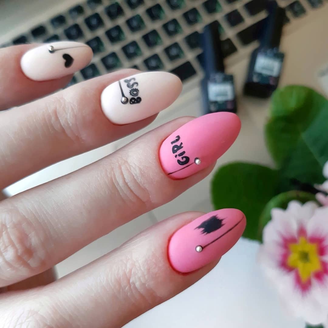 Гель-лак Kira Nails №058 (темний рожевий, емаль), 6 мл
