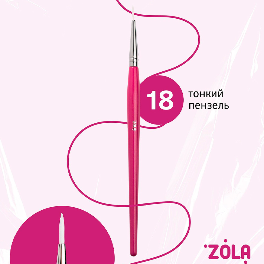 ZOLA Набор кистей Lami Set, 4 шт ZOLA Набор кистей Lami Set, 4 шт