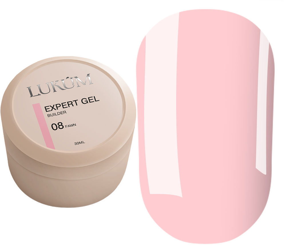 Lukum Гель для нігтів Expert Builder Gel 08, 30 мл