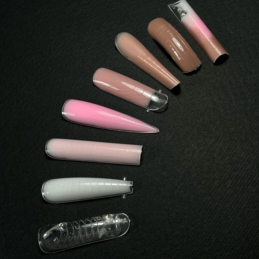 Nails Of The Day Верхні форми для нарощування Dual Form Square 03 (Type 5), 120 шт