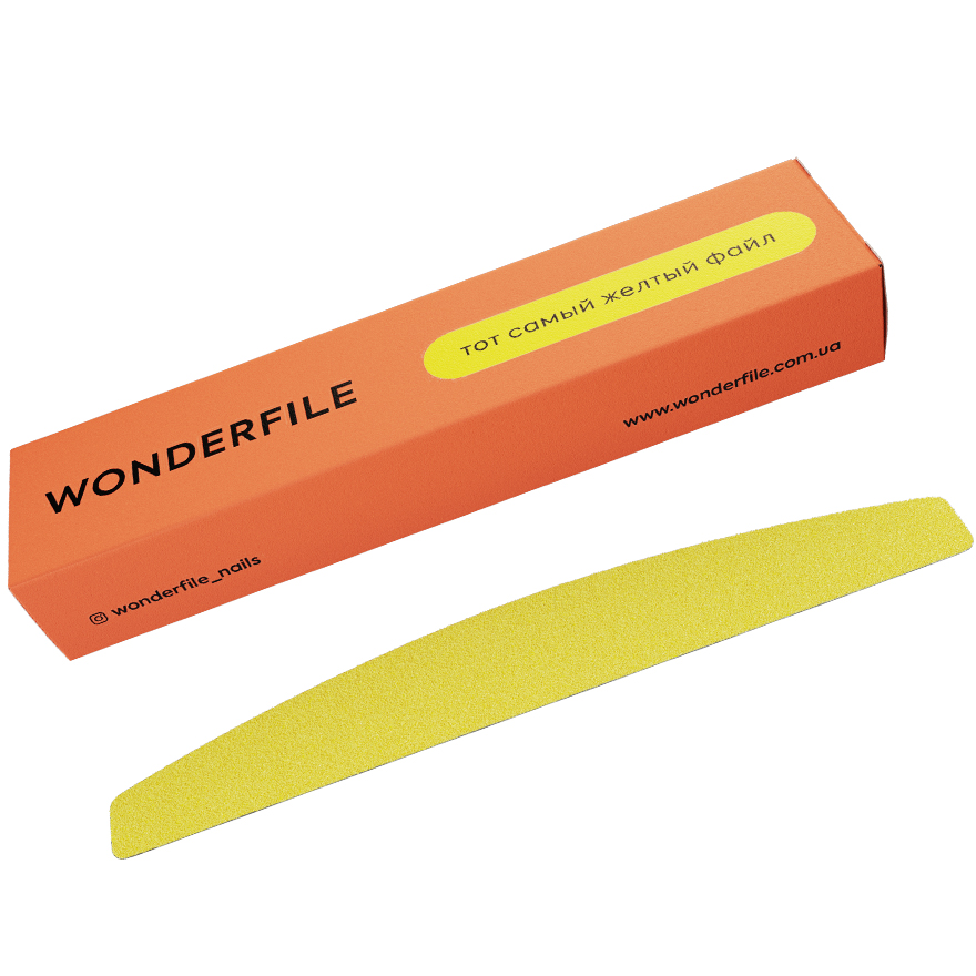 Wonderfile клейові файли півмісяць 162/24, 240 гр (50 шт)