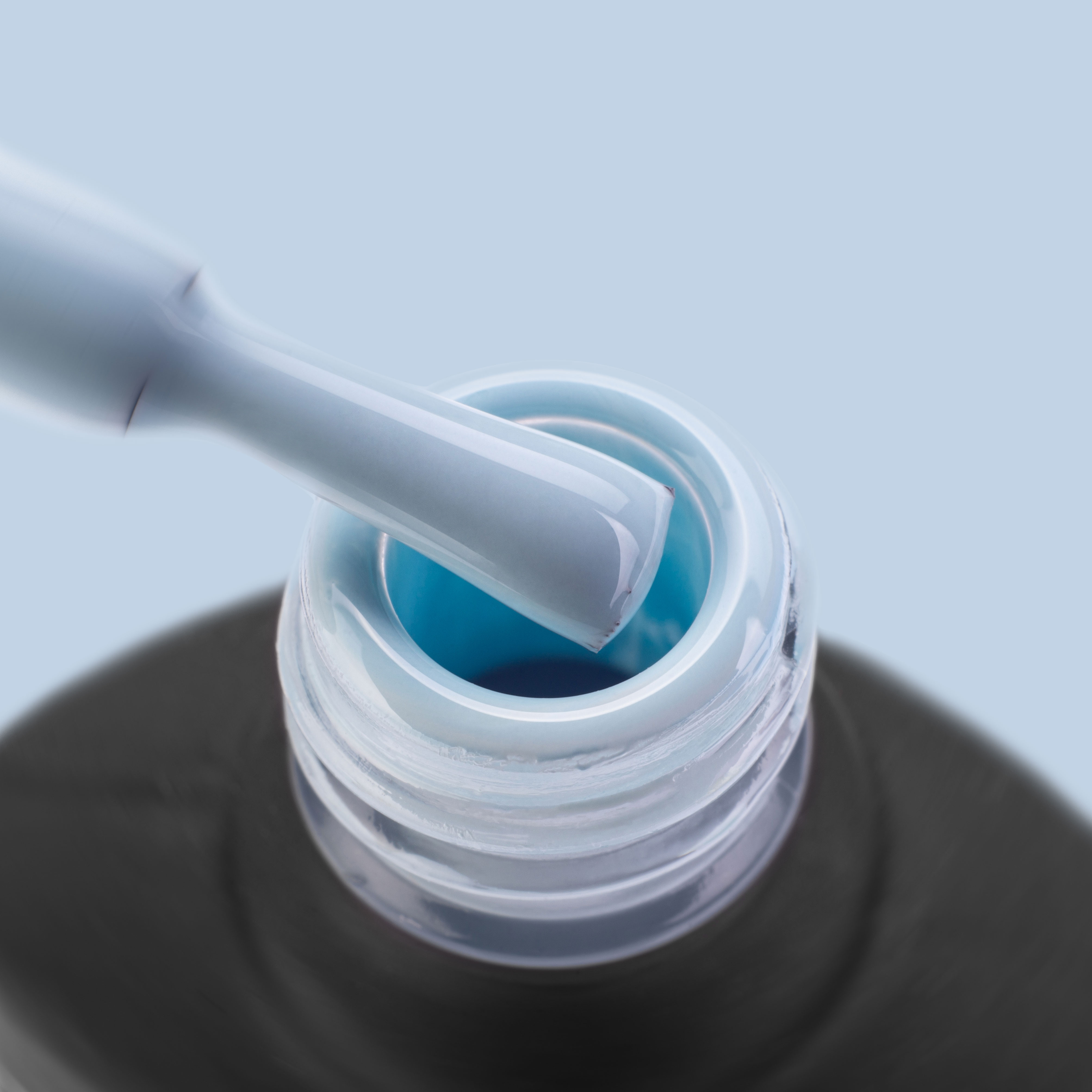 Gel varnish Komilfo DeLuxe Termo C003 (light brown, when heated - bright light green), 8 ml
