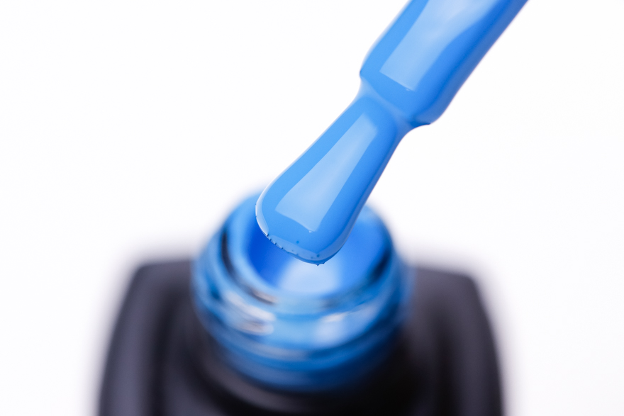 MOON FULL color Gel polish gel-varnish No. 183 (bright blue, enamel), 8 ml