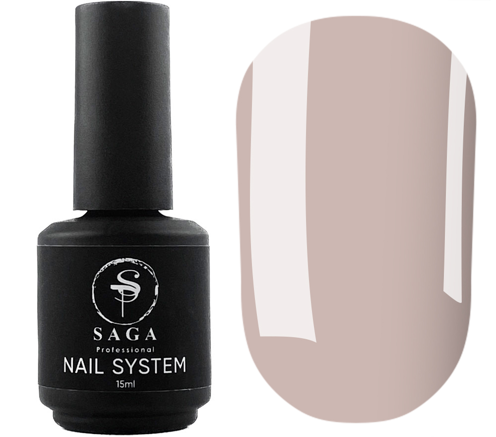 SAGA professional Base Elastic з пензликом 6 (пудровий), 15мл SAGA professional Base Elastic з пензликом 6 (пудровий), 15мл