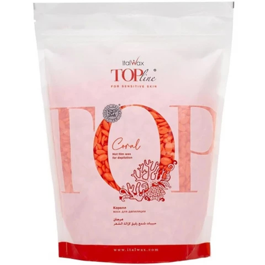 ITALWAX Hot wax granules Coral Top formula, 750 g