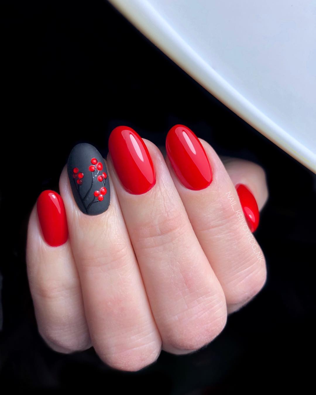 Гель-лак Kira Nails №038 (червоний, емаль), 6 мл