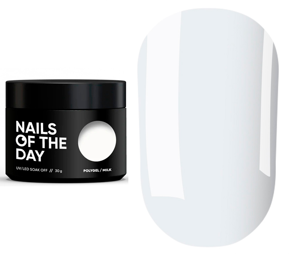 Nails Of The Day Гель для нігтів Poly Gel Milk, 30 мл
