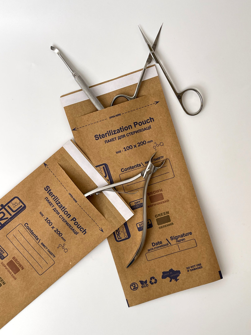 ProSteril Kraft bags for air and steam sterilization 100x200 mm, 100 pcs / unit