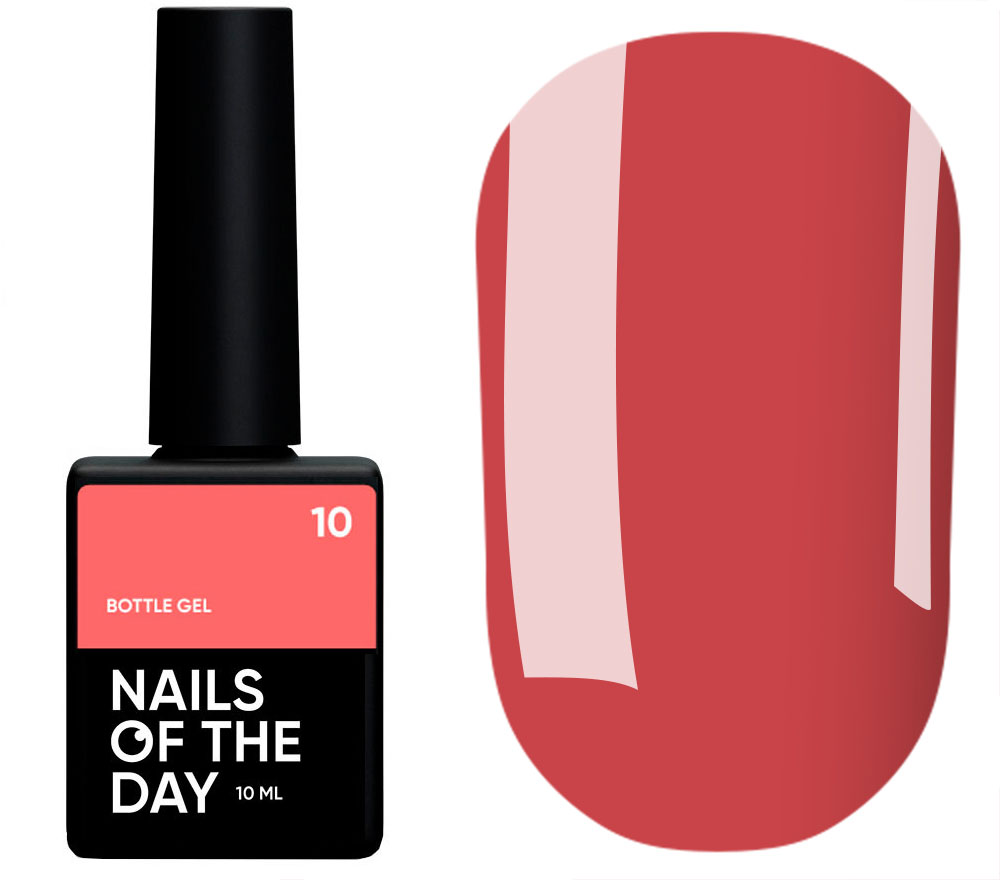 Nails Of The Day Nail Bottle Gel No. 10, 10 ml